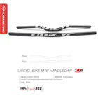 Ullicyc MTB велосипеда из углеродного волокна, руль плоскийподъемный руль для горного велосипеда, части 31,8*580600620640660680700720740 мм
