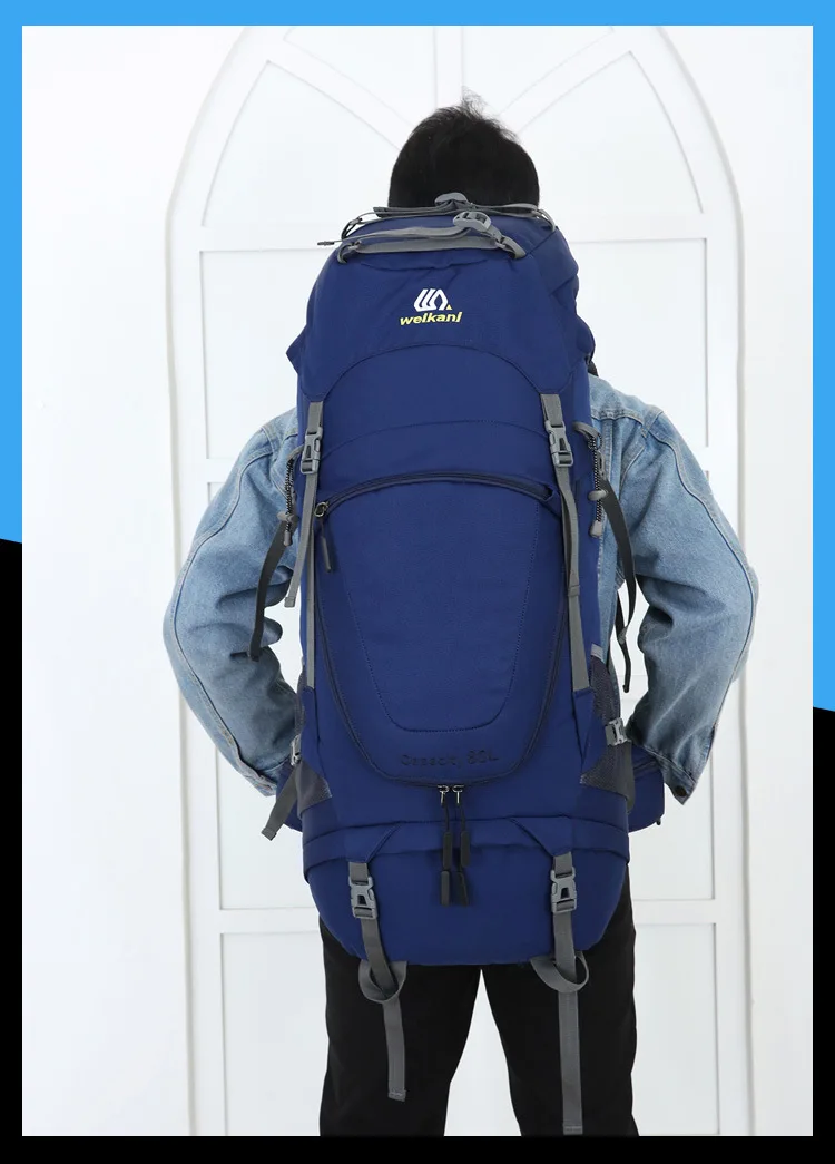 Новинка, 70L& 80L, открытый рюкзак, походная сумка для альпинизма, водонепроницаемый, для альпинизма, походов, рюкзаки, спортивная сумка, рюкзак для альпинизма