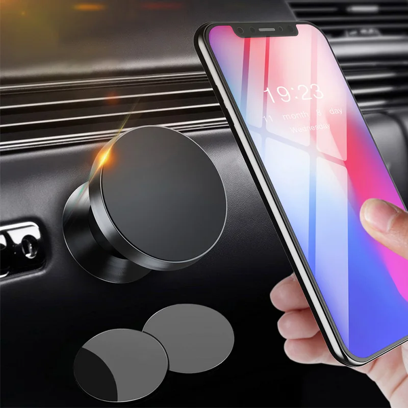 360 degree universal magnetic car mobile phone holder with ventilation holes mobile phone holder suitable accessory car holder free global shipping