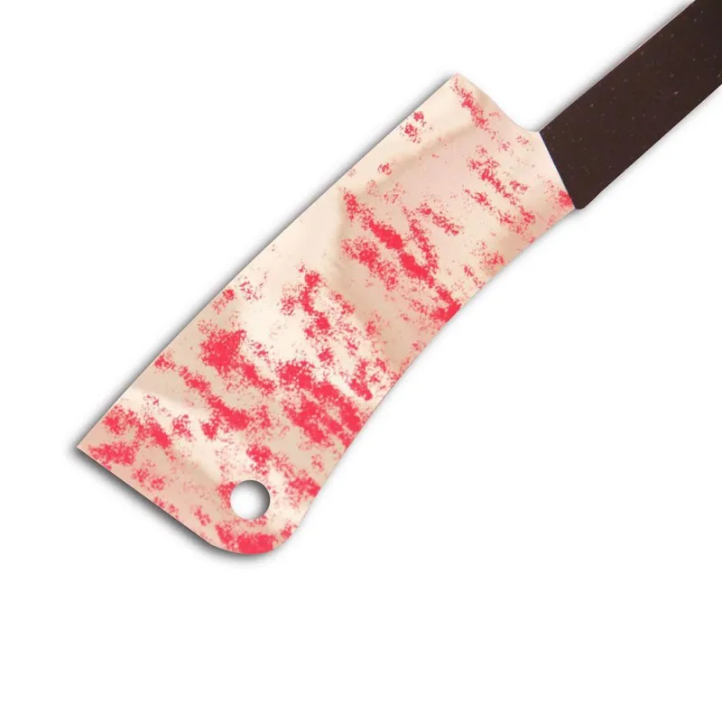 1 Набор ножницы для пилы нож крови баннер флаг Хэллоуин ужас дом с привидениями