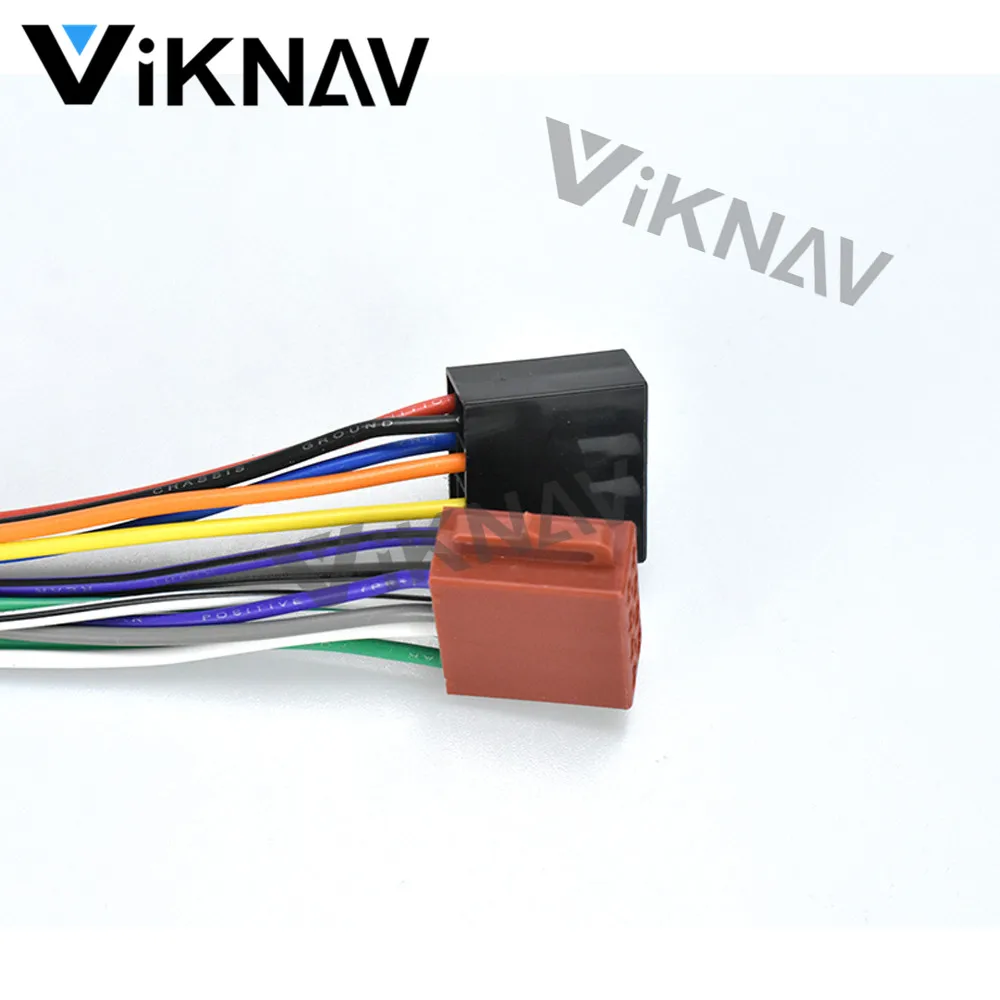 

ISO Car Wiring Harness Connector Cable CABLE FOR-SSANG YONG 2005+for-DAEWOO 1997+ Rdadio Adapter 12-005