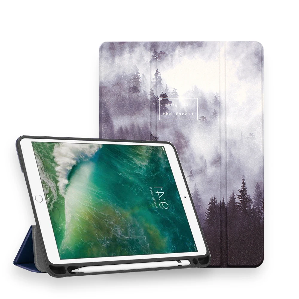 Для iPad Air3 Pro 10,5 7-го поколения 10," чехол Магнитная подставка с держателем для ручки для iPad 9,7 Mini5