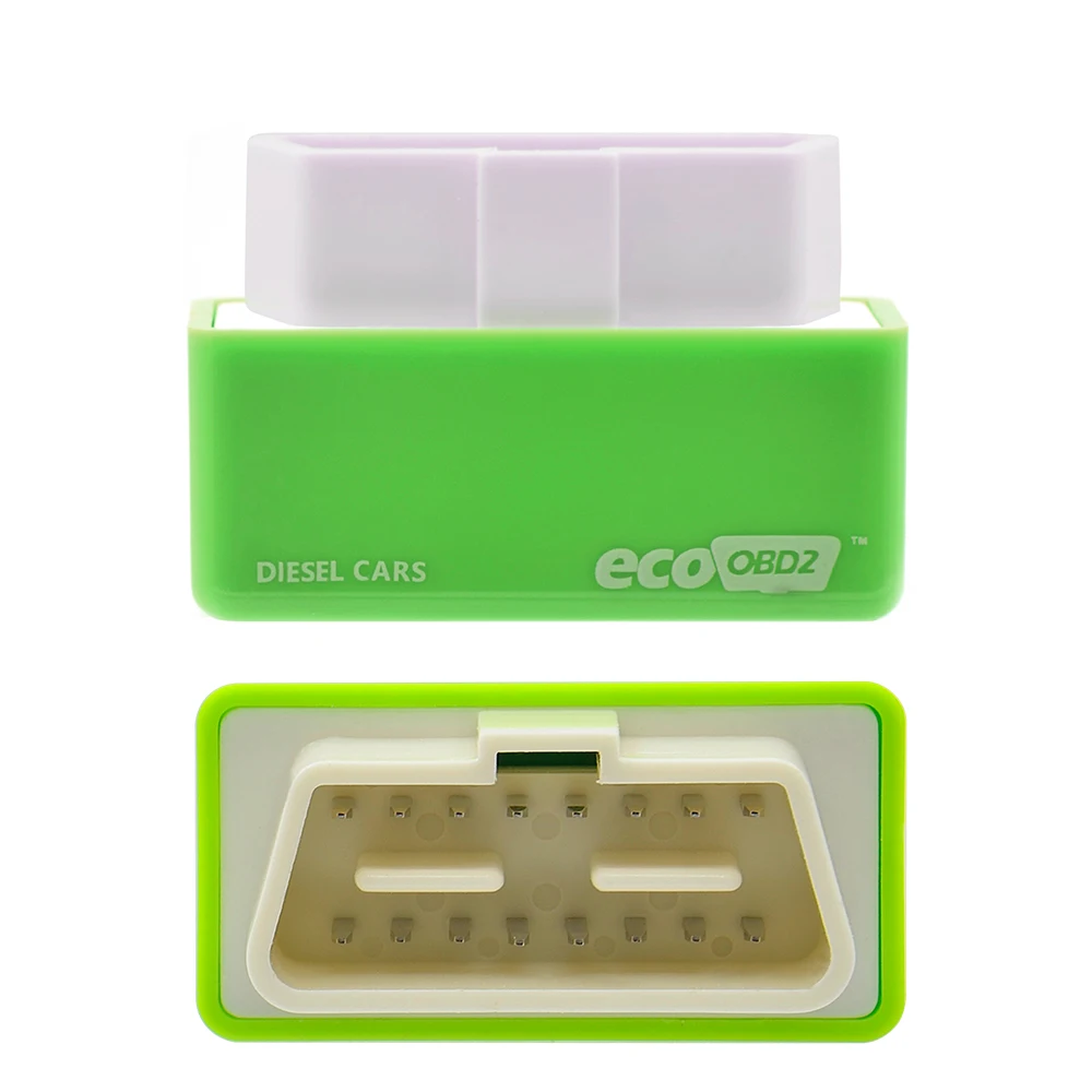 10 шт./лот ECOOBD2 ECU чип тюнинг коробка экономия 15% топлива OBD2 Eco разъем/привод для