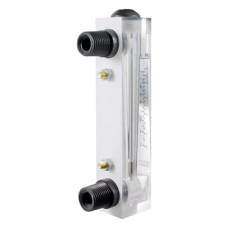 

Multicolor Acrylic 3M-15 0.5-5GPM 2-18LPM Oxygen Air Gas Flowmeter with Control 54DC