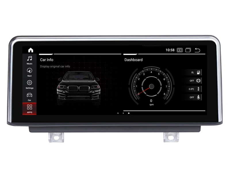 Автомагнитола WITSON для BMW 2 серии F22/F45 MPV 2013-2016 с большим экраном Android 11 4 Гб ОЗУ 64 ПЗУ