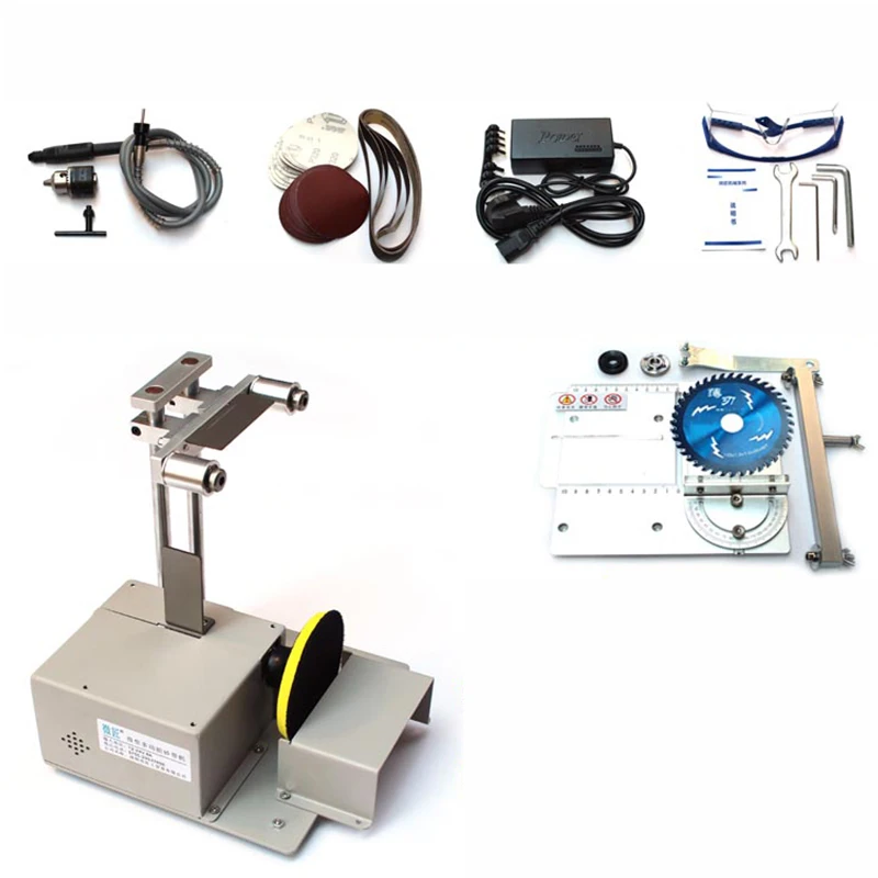 

Table Saw Mini Electric Saw Multifunctional Mini Cutting Machine DIY Woodworking Saw Precision Desktop Cutting Machine