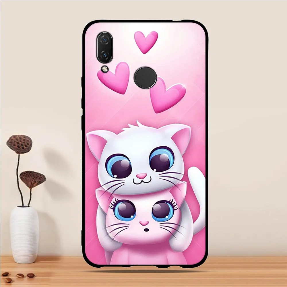33 Чехол для huawei P Smart Plus 6,", чехол на заднюю панель, силиконовый, с рисунком, симпатичные, из мягкого ТПУ, Coque Capa Funda для huawei Nova 3i, чехол - Цвет: 33
