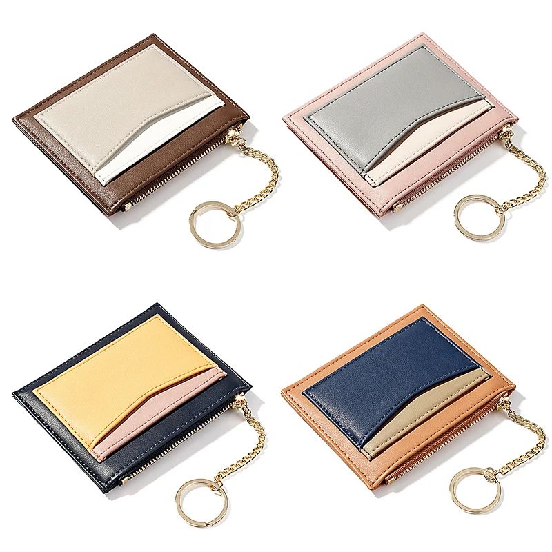 Женская Корейская версия мозаичного милого студенческого бумажника с