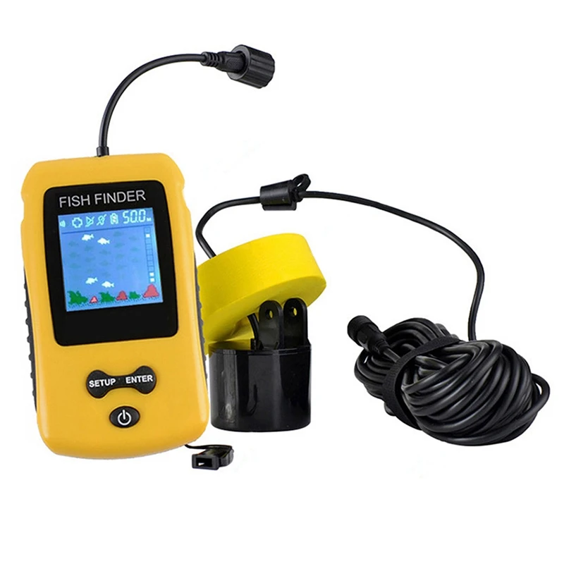 

Portable Sonar Fish Finder With Coloured Lcd Display Sn Fish Finder Fishing Lure Echo Sounder Fishfinder