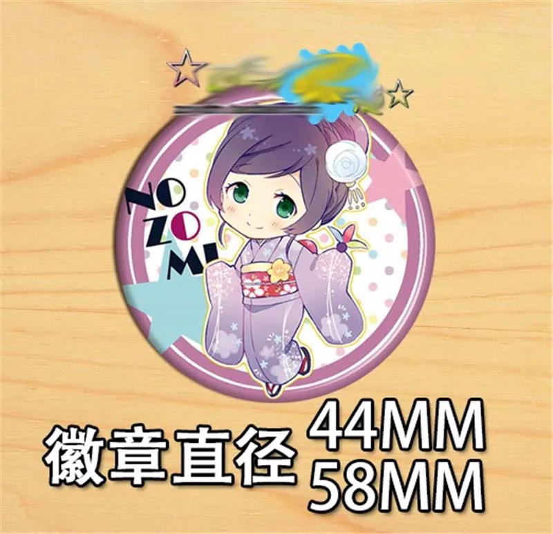 9 шт. брошь с булавкой в форме сердца коллекционная булавка японский мультфильм