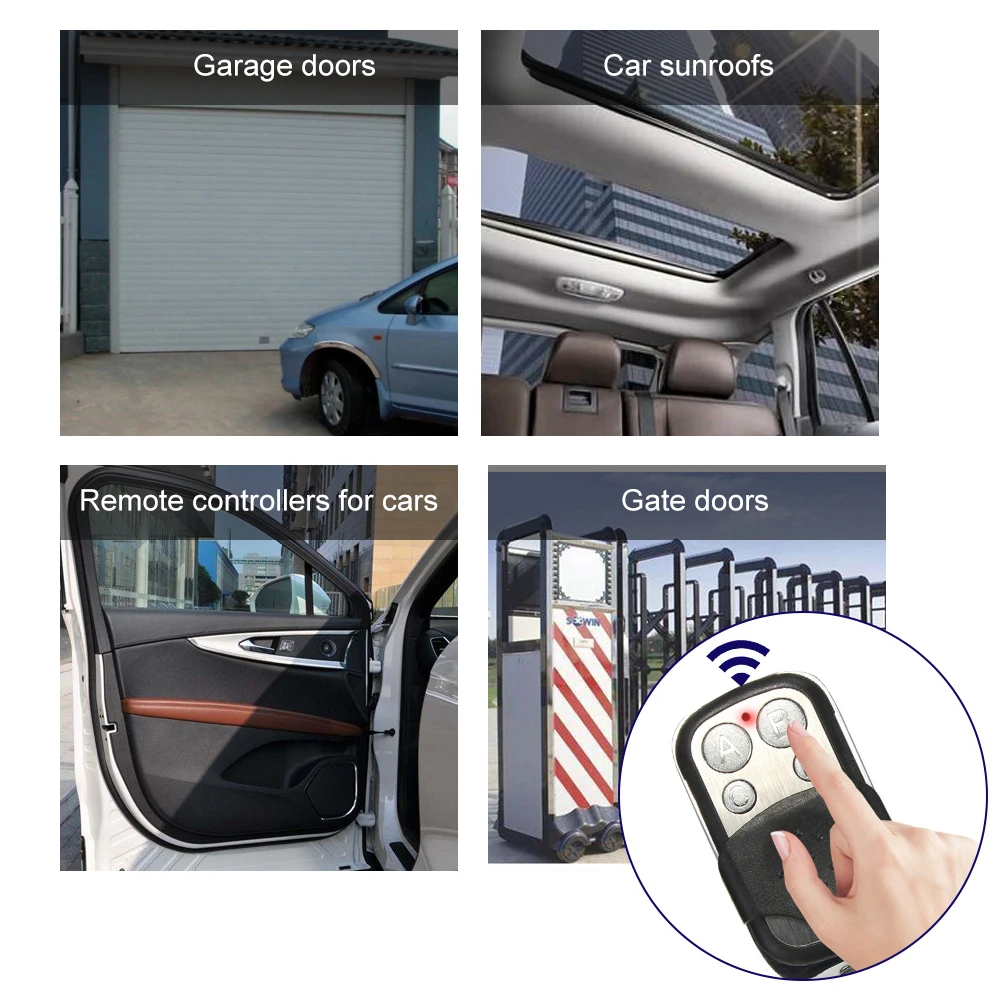 315 МГц 4 кнопки копирования клонирования Дубликатор дистанционного Управление