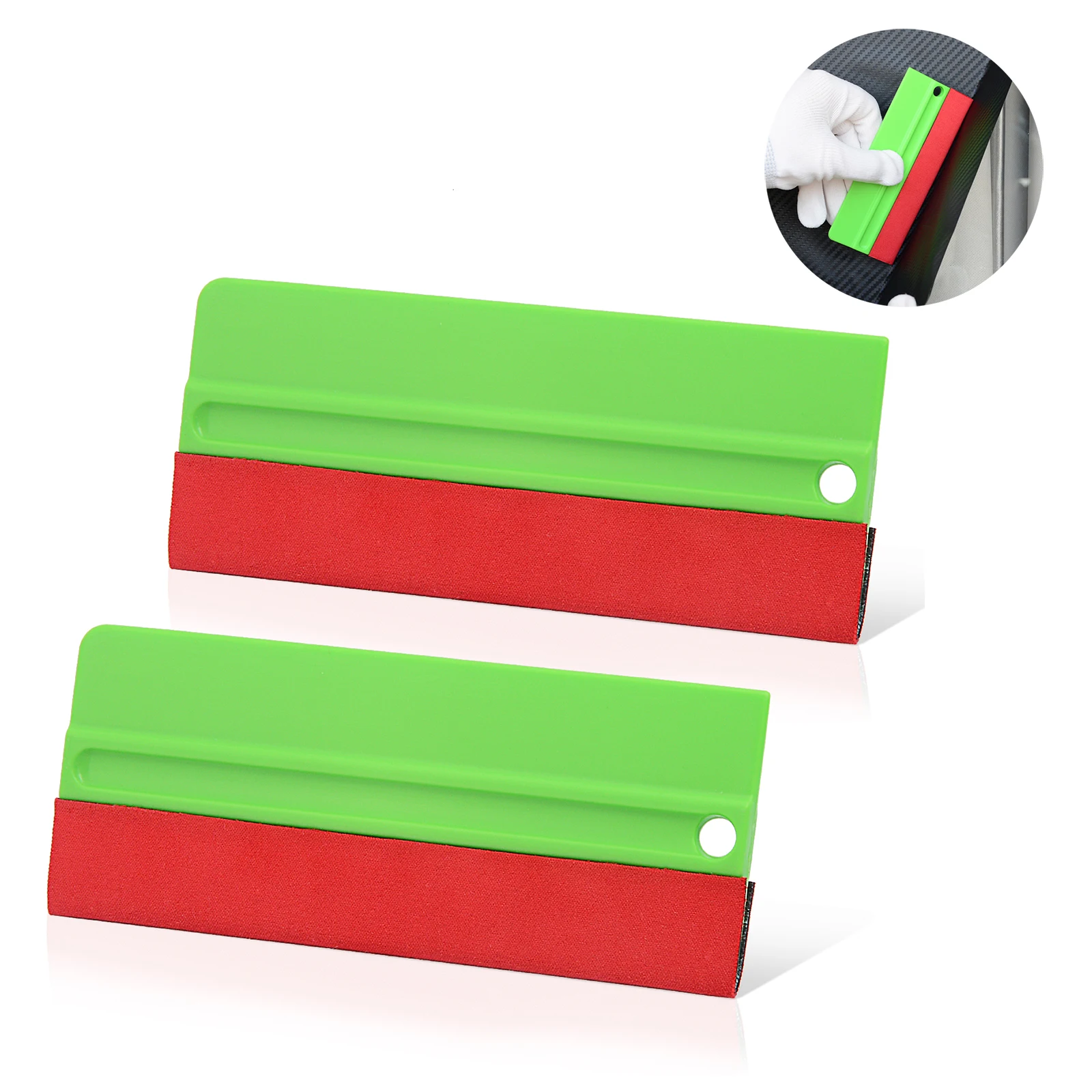 2 шт. скребок для нанесения виниловой пленки|Декоративная фольга и тату| |