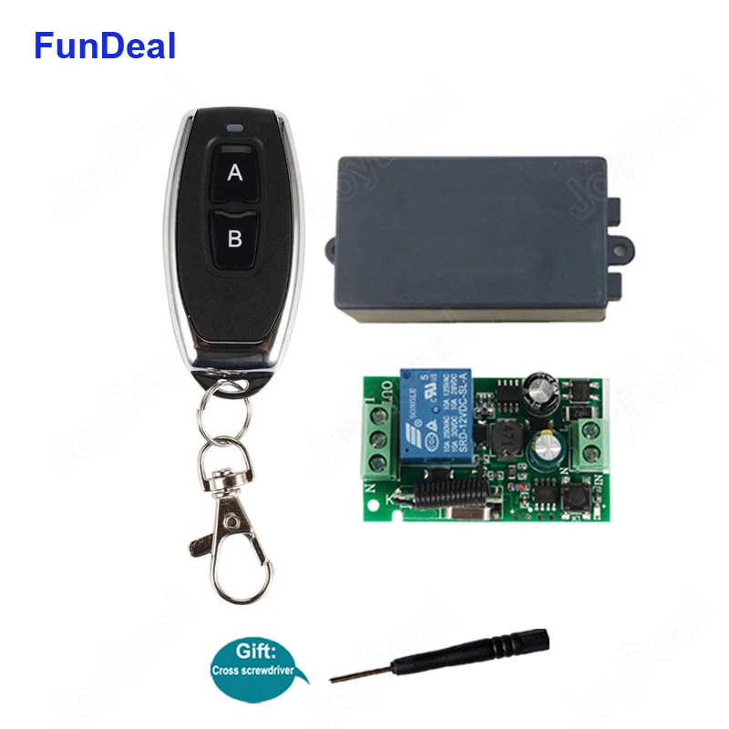 Универсальный беспроводной Радиочастотный пульт дистанционного управления 433