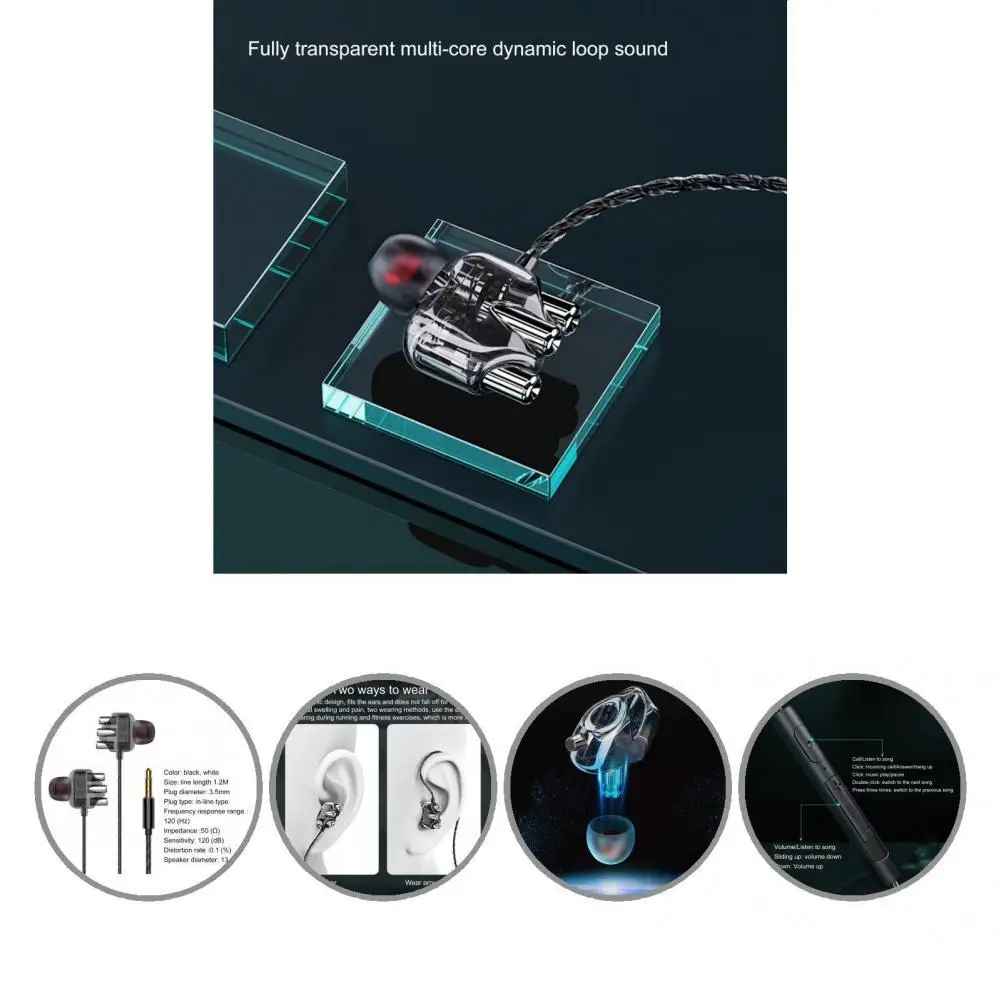 

Наушники-вкладыши портативные, 3,5 мм, прочные