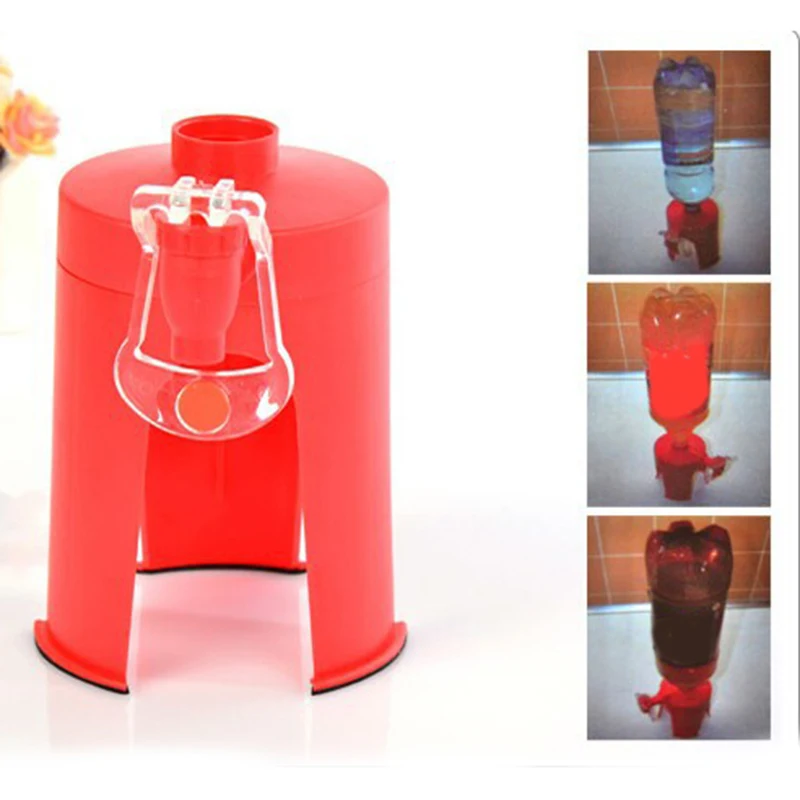 Plastic Mini Hand Pressure Type Inverted Drinking Fountain Coke Bottle Pump To Water Dispenser | Бытовая техника