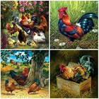 Yi яркий полный дрель алмазов картина куриное вышивка крестиком новое поступление 5D Алмазная вышивка животные Алмазная мозаика Стразы Декор
