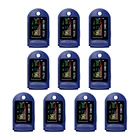 Цифровой Пульсоксиметр на кончик пальца, датчик насыщения крови кислородом, монитор SpO2, Пульсоксиметр высокого качества, 10 шт.