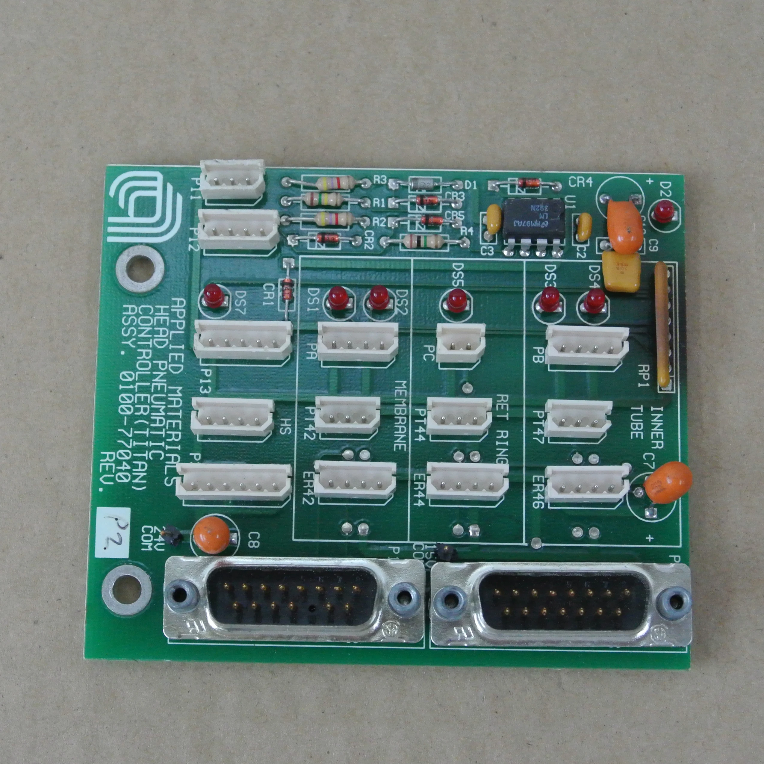 

Ручной пневматический контроллер (титан) в сборе АМАТ 0100-77040/ПП