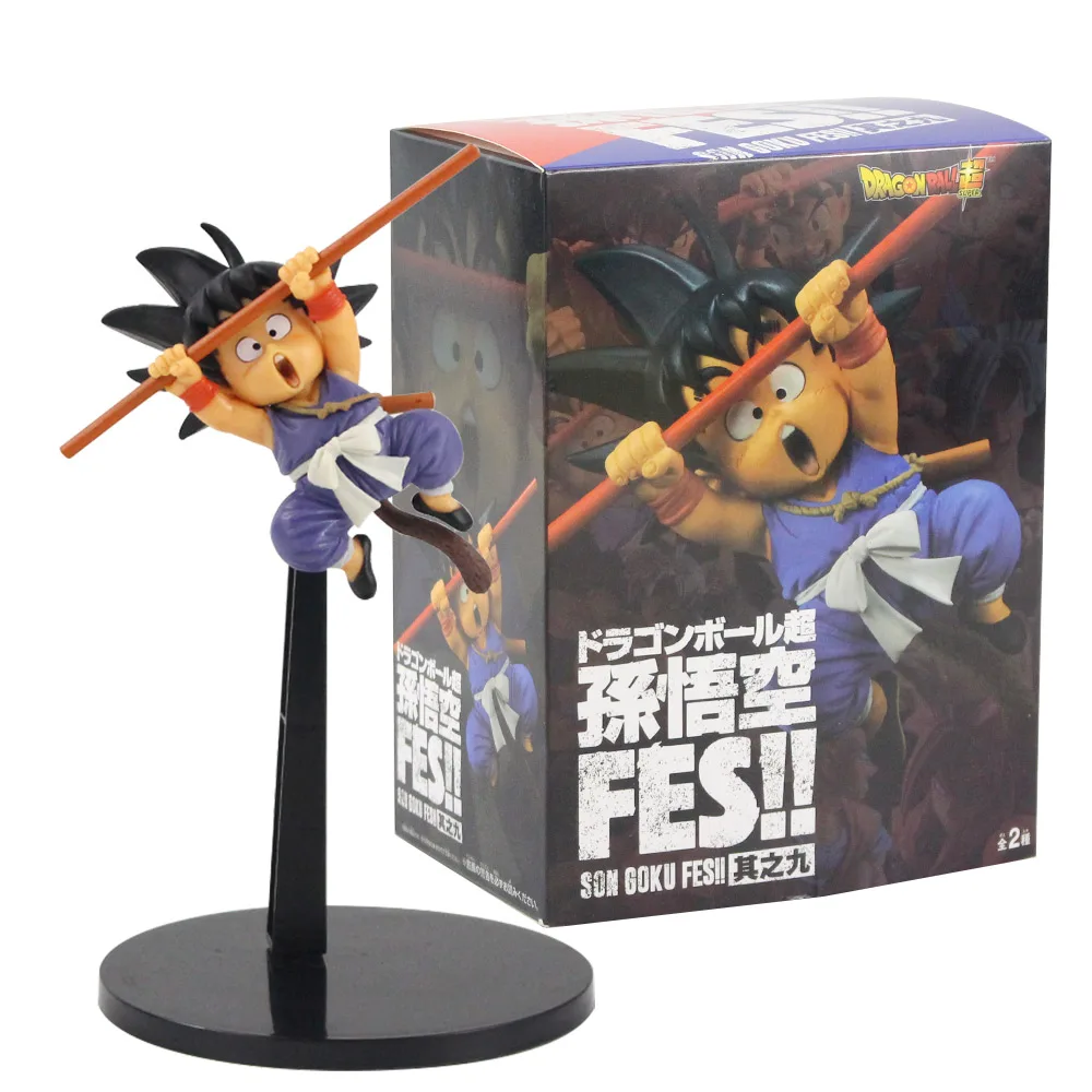 Dragon Ball Сон Гоку фигурка игрушки FES Black Gokou Zamasu Супер Saiyan Бог синие серебряные волосы Битва Ver Аниме Модель Куклы - Цвет: Style M With Box