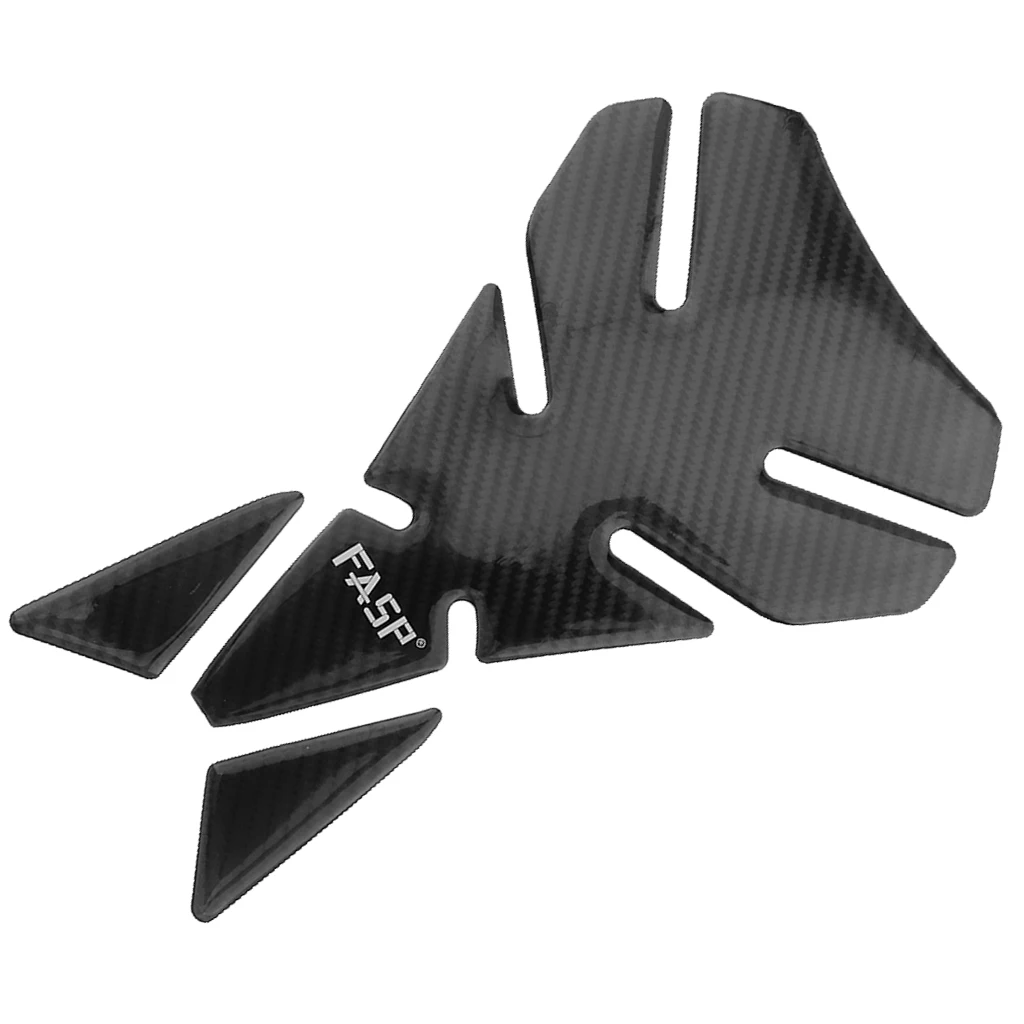 1 шт. 5D углеродное волокно Мотоцикл Спорт велосипед газ масляный бак накладка