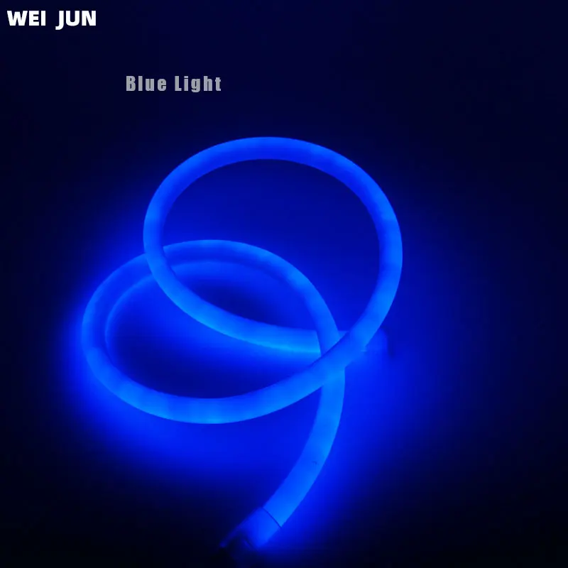 Светодиодная неоновая лента 360 ° гибсветодиодный светодиодная 220 В несколько