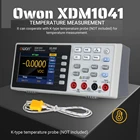 Цифровой мультиметр Owon XDM1041, USBRS232, 55000 отсчетов, высокоточный универсальный настольный мультиметр с ЖК-экраном 3,5 дюйма