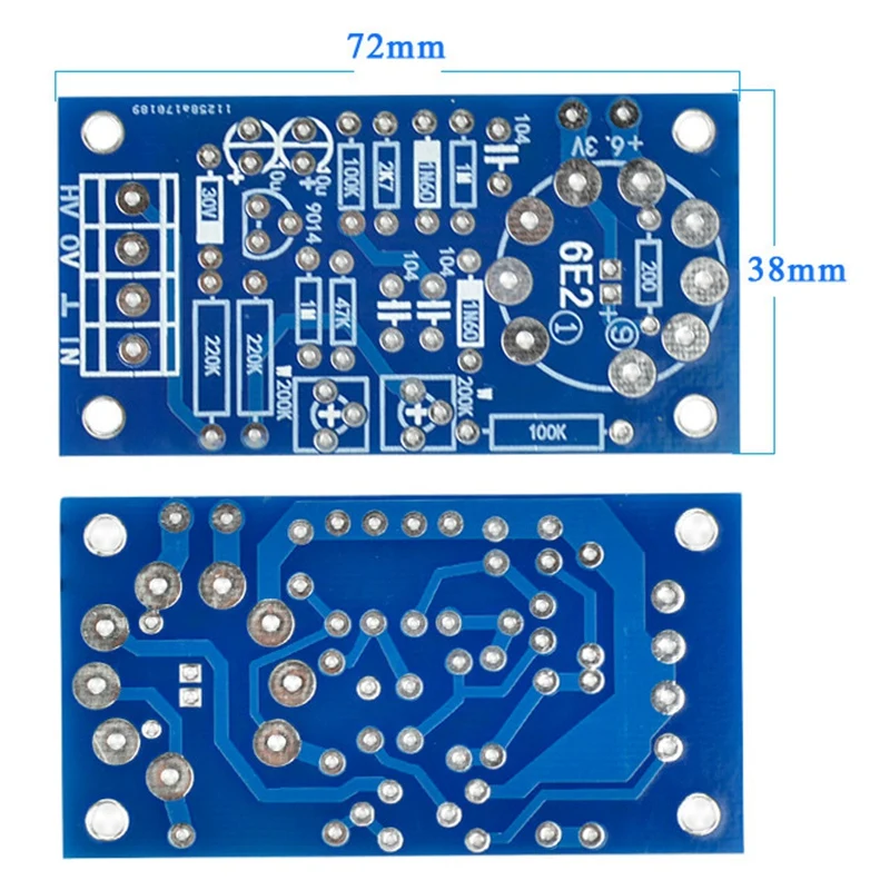 

6E2 Tube Preamplifier Audio Board VU Power Level Driver Board Volume Indicator Bile Pre-Stage Vacuum Sound Signal