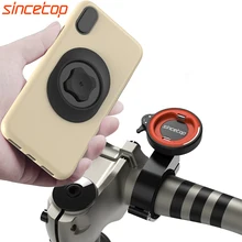 Mountain Bike Phone Holder with Quick Mount,MTB Road Bicycle Moto Aluminum GPS Bracket Ultra-Lock System Riding Clip Stand