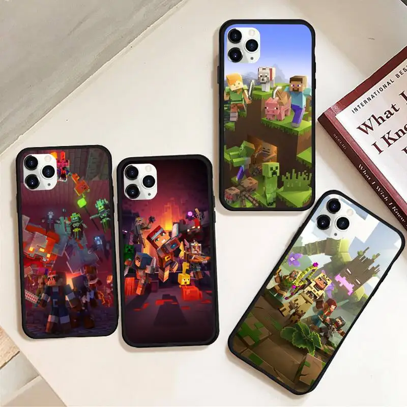 

Hot Game Phone Case Rubber for iPhone 12 pro max mini 11 pro XS MAX 8 7 6 6S Plus X 5S SE 2020 XR case