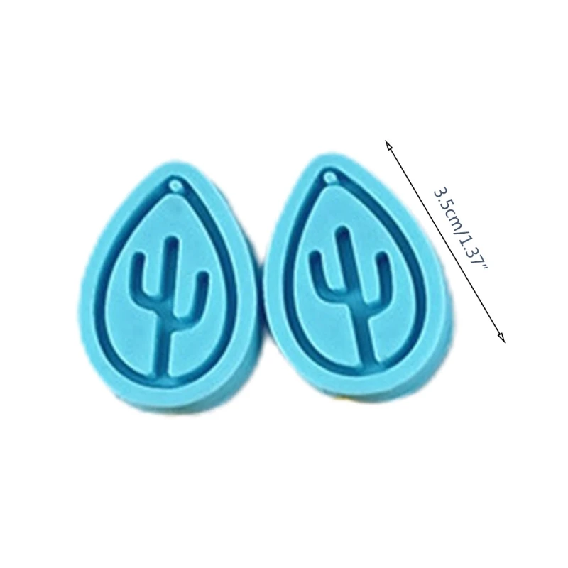 

Handmade Earrings Pendant Casting Silicone Mould DIY Crafts Jewelry Making Tool Epoxy Resin Mold