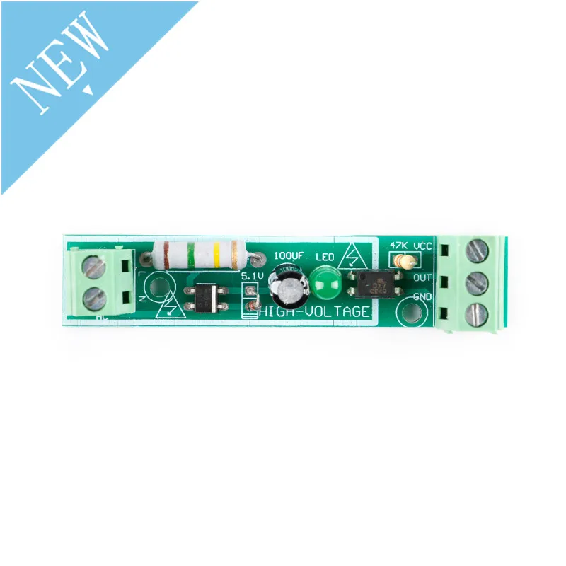 1 канал переменный ток 220 В изоляционный модуль оптрона тестовая плата для