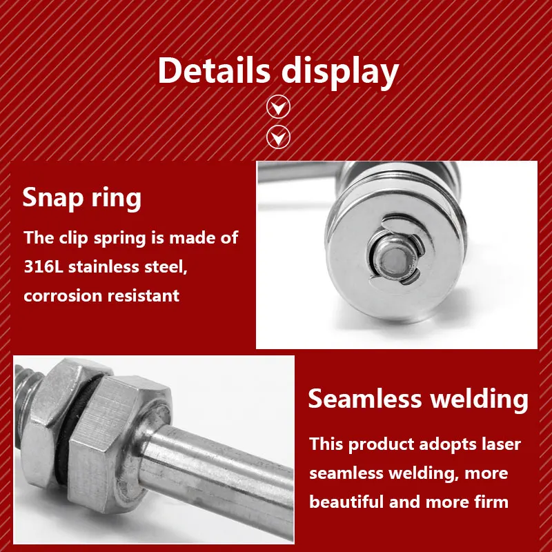 Поплавковый выключатель из нержавеющей стали типа L с боковым креплением датчик