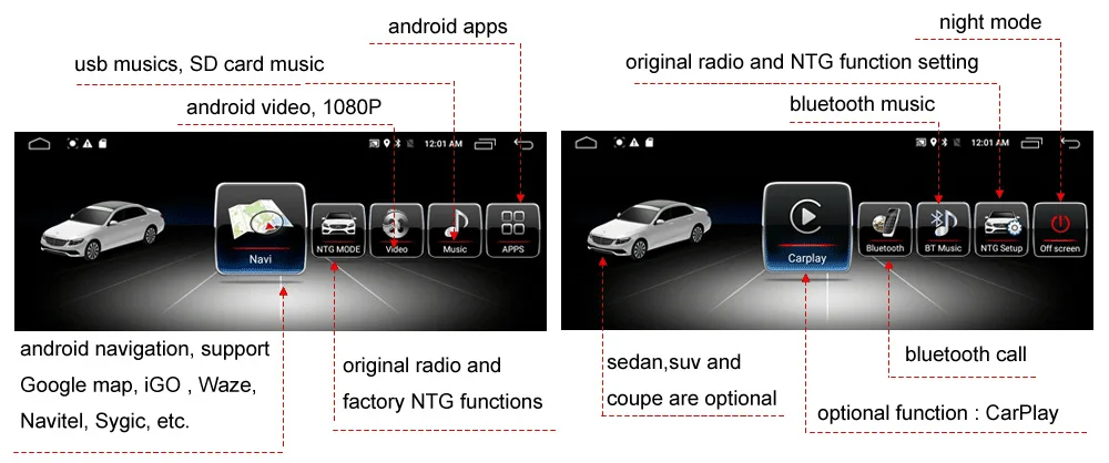 10,2" 4+ 64G Android мультимедийный сенсорный экран для Mercedes Benz A класс W176 автомобиль Comand дисплей обновление с радио gps навигация