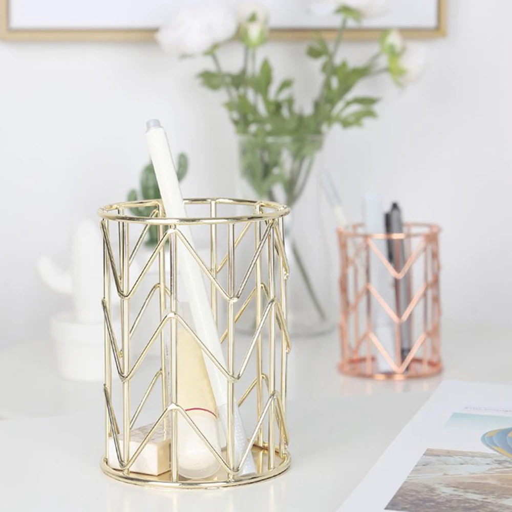 2 цвета креативный железный ящик для хранения в скандинавском стиле макияжа