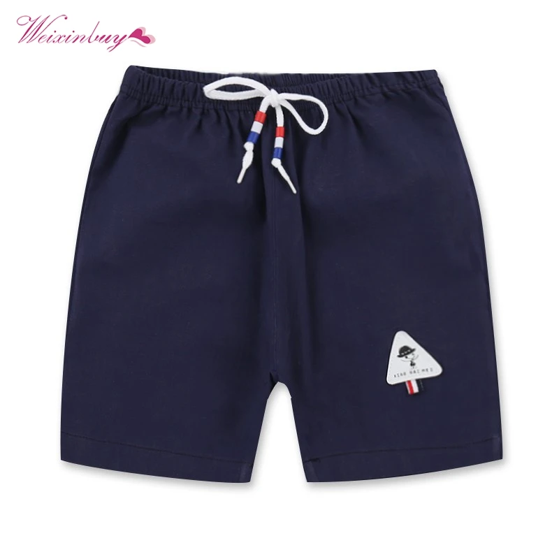 Boy Kids Shorts Children Summer Cotton Short Pants For Boys Thin Toddler Casual Clothing 2-8 Years Children's | Мать и ребенок