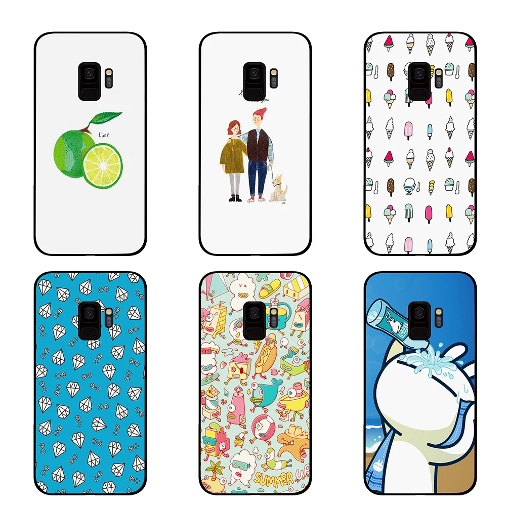 Kawaii обои для samsung Galaxy S10 S10E S8 Plus S6 S7 Edge S9 S10e Note 8 9 чехлы телефонов | Мобильные