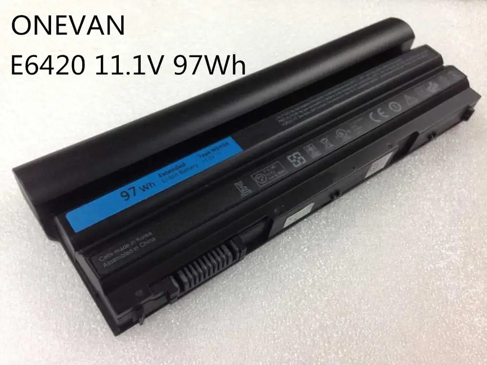 Аккумулятор для ноутбука DELL Latitude E6420 E6520 E5420 E5520 E6430 71R31 NHXVW T54FJ 9CELL 11 1 В 97 Вт/ч