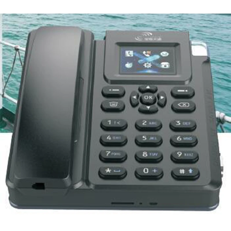 

T920 On-Board Indoor Tiantong 1 Satellite GPS Wall Telephone Landline One-Click SOS/Alarm / Fast Dial Landline