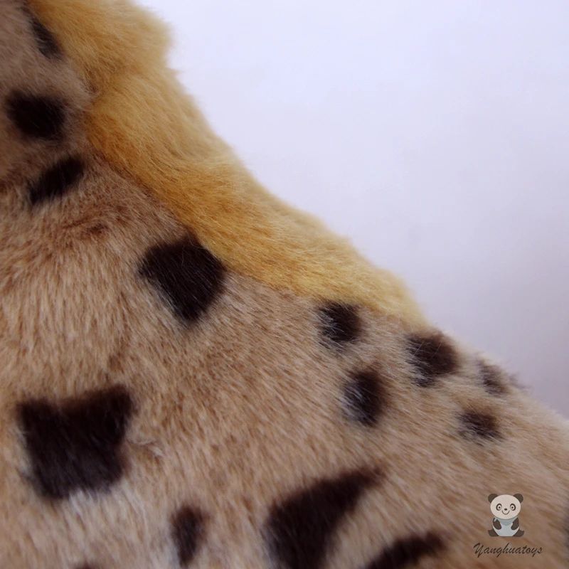 Мягкие ainmal игрушки реальная жизнь плюшевые африканские гиена собака кукла