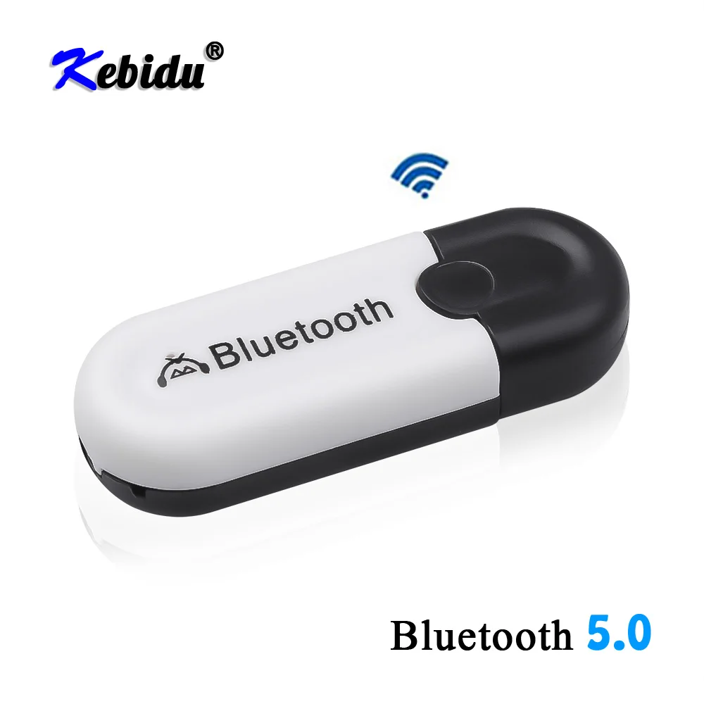 Kebidu 2 в 1 беспроводной приемник Bluetooth 5 0 адаптер автомобильный AUX аудио USB ключ 3 мм