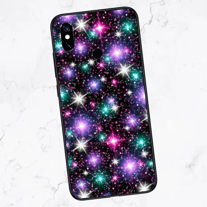 

star Sparkle Colorful Phone Case For Xiaomi Redmi 7 8 9t a3Pro 9se k20 mi8 max3 lite 9 note 9s 10 pro