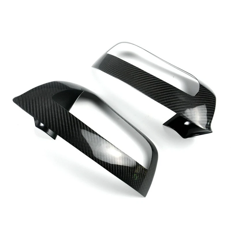 

for Mercedes Benz W204 C Class C63 C230 C300 2006-2009 Carbon Fiber Side Rear View Mirror Cover Trim