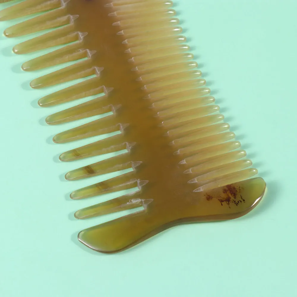

Multifunctional OX Horn Comb Double-sided Hair Comb Comb Durable Hair Care Accessory for Daily Use