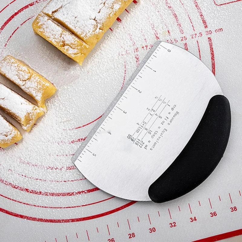 

Biscuit Cutter, Dough Blender,Pastry Scraper with Egg Separator, Heavy Duty & Durable Baking Dough Tools