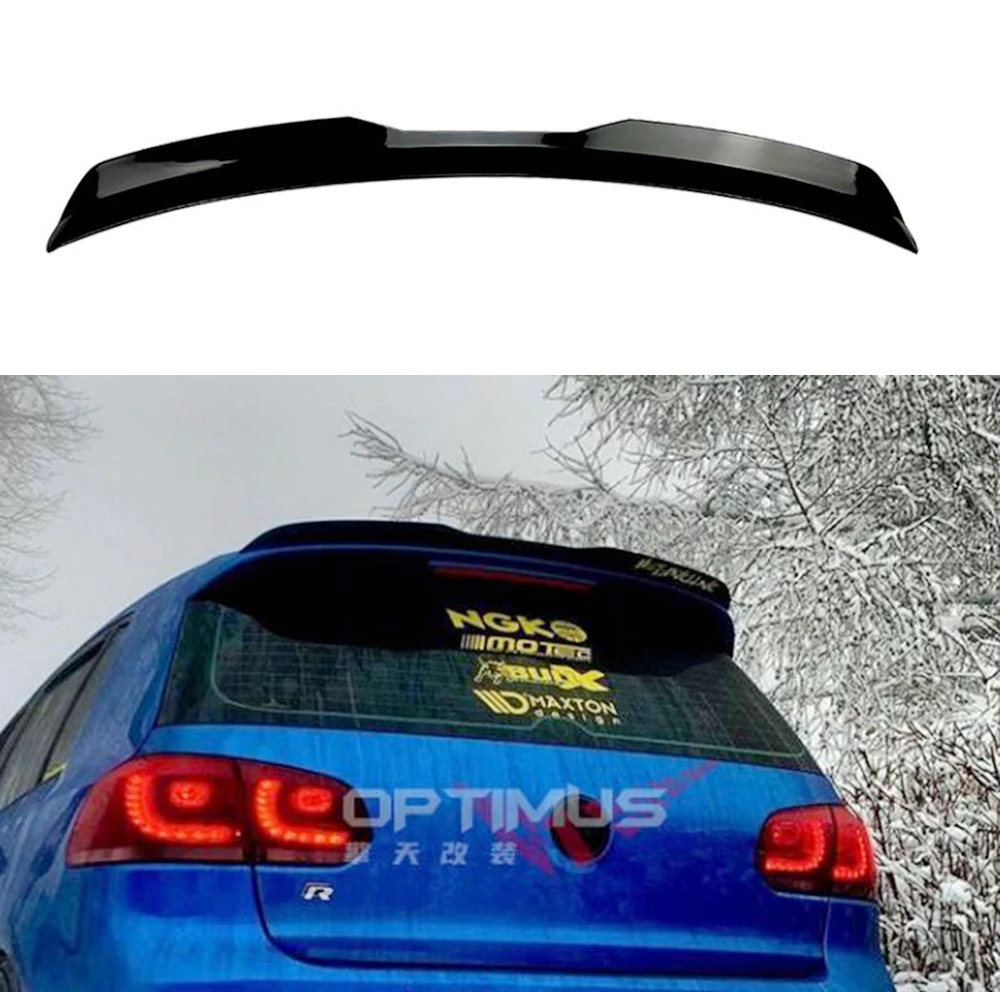

For Volkswagen Golf 6 GTI R 2013-2020 abs Plastic Material Rear Spoier Wing Decoration Car Styling