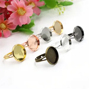 Круглые кабошоны 8 мм, 10 мм, 12 мм, 14 мм, 16 мм, 18 мм, 20 мм, 25 мм, пустая оправа, оправа для ободка, основа для поддона, аксессуары для самостоятельного изготовления, 10 шт.