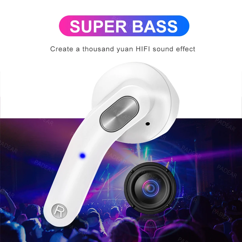 Оптовая продажа наушники Colabuds TWS Bluetooth 5 1 3D стерео звук Спортивные Беспроводные PK