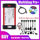 2020 VD pro лучшая плата bluetooth 2017 keygen программное обеспечение multidiag pro + OBD II сканер для автомобилей и грузовиков автомобильный диагностический инструмент