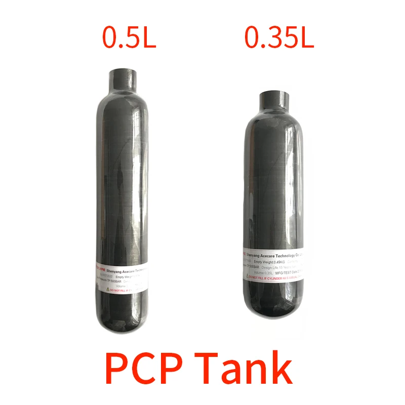 Мини резервуар для подводного плавания Acecare 0.35L/0.5L 4500Psi цилиндр из сжатого