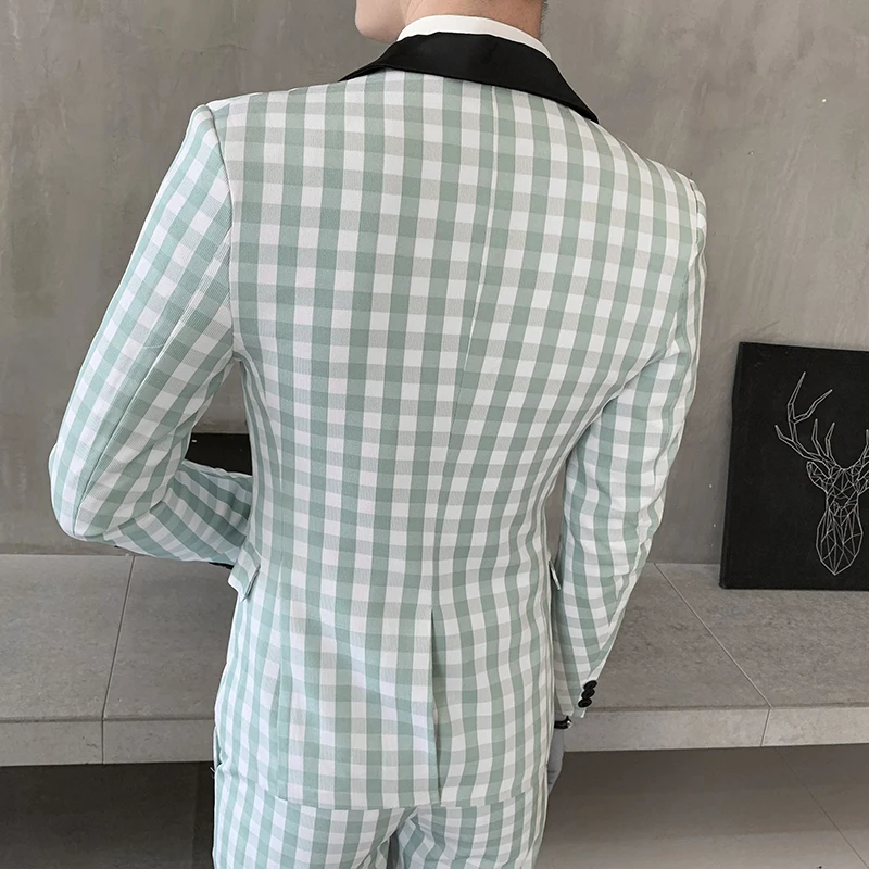 2019 Новинка осени Для мужчин с длинным рукавом Бизнес повседневный комплект